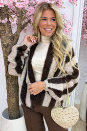 Stripe it up vest - Bruin