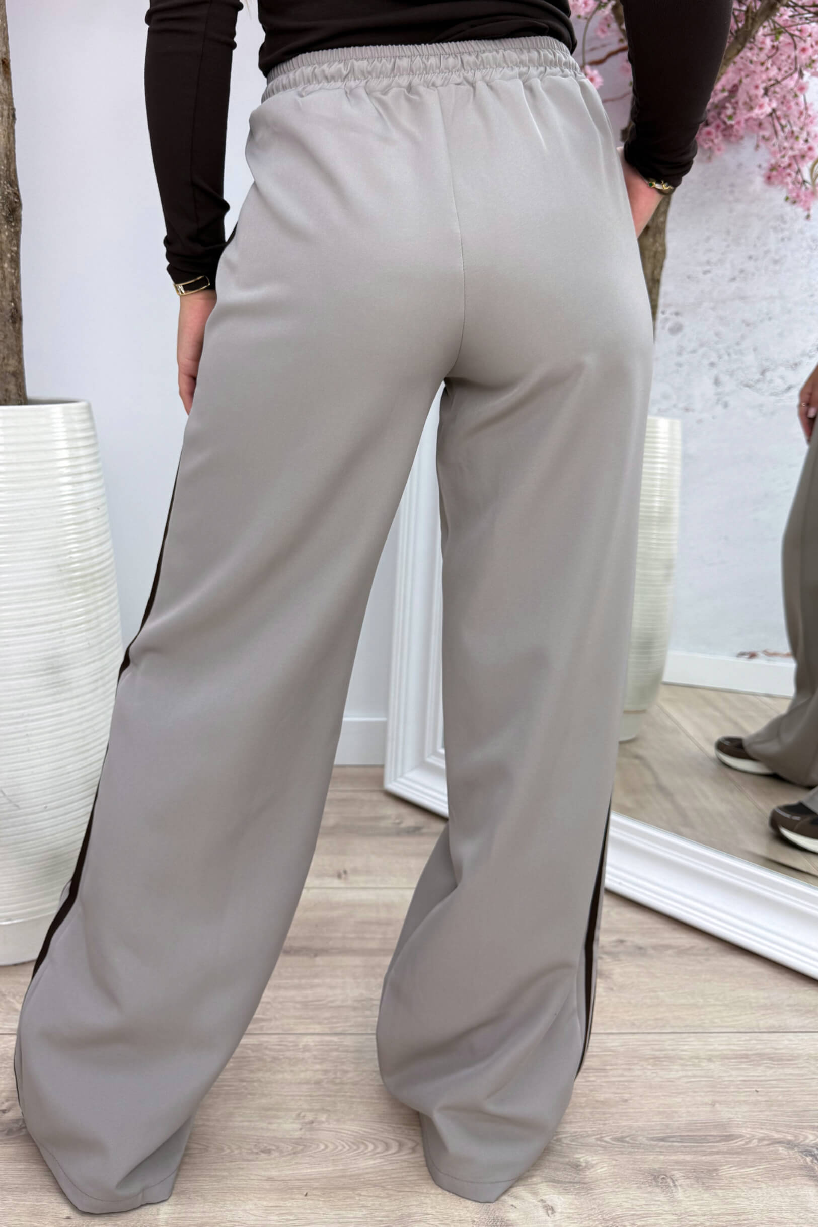 Always in style stripe pantalon - Taupe