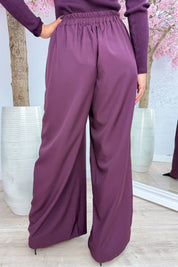 The way she moves pantalon - Berry purple