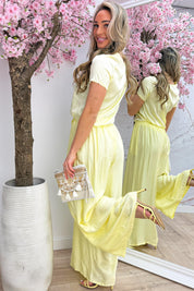 Silky basic topje - Geel