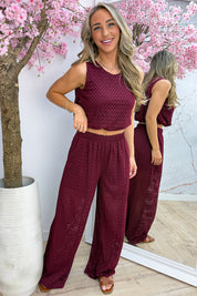 Bonaire co-ord - Bordeaux
