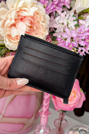 Mini card wallet - Zwart