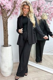 Diamond dreams co-ord - Zwart