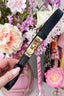 Perfect fit adjustable belt (Real leather!) - Black