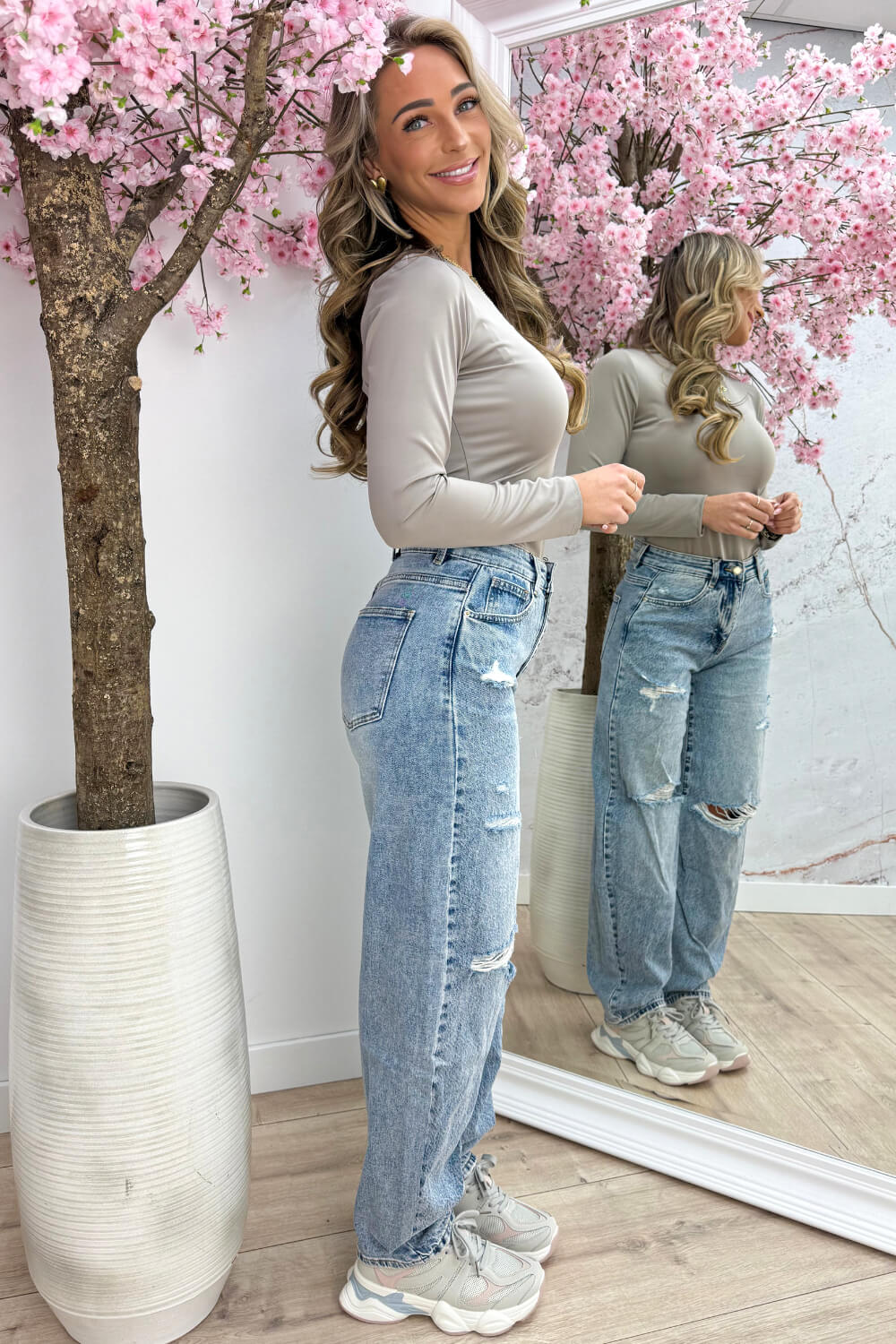 Basic travel topje - Taupe