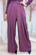 The way she moves pantalon - Berry purple