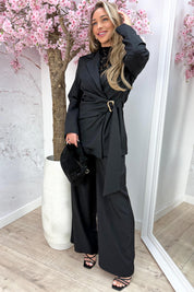 Check the details co-ord - Zwart