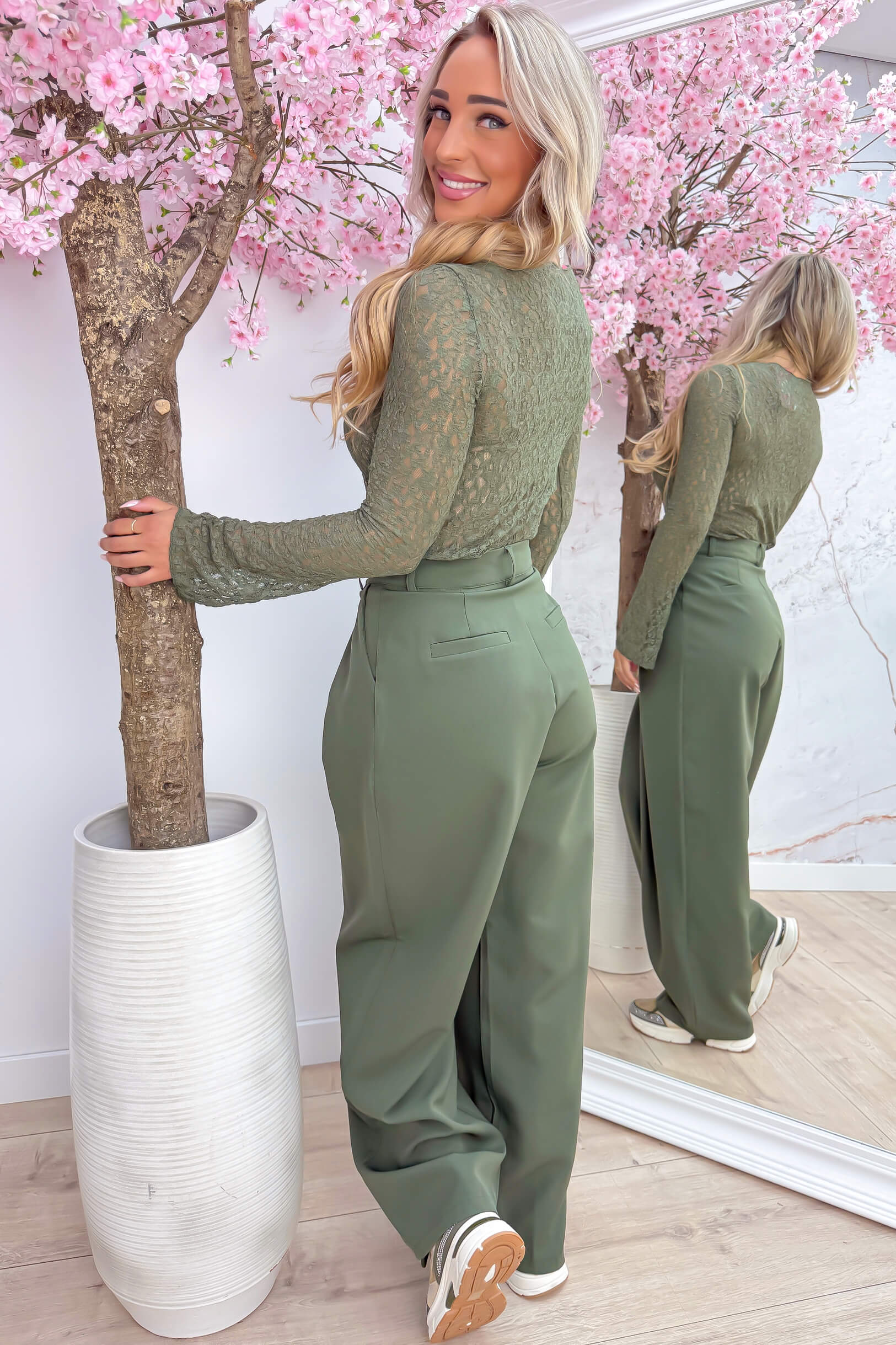 FS38055 top (Vogue station) - Army
