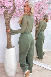 FS38055 top (Vogue station) - Army