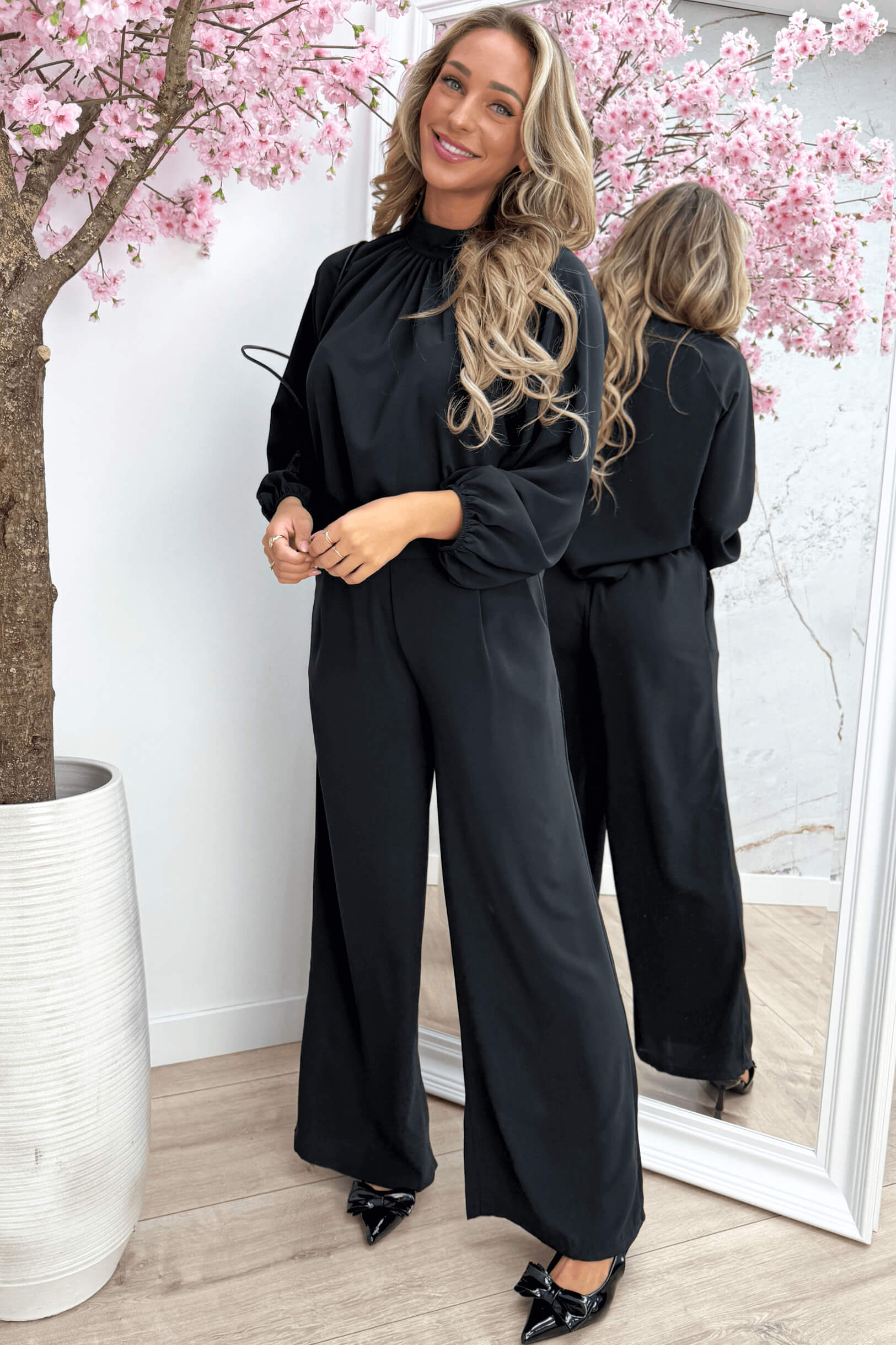 Good to go co-ord - Zwart