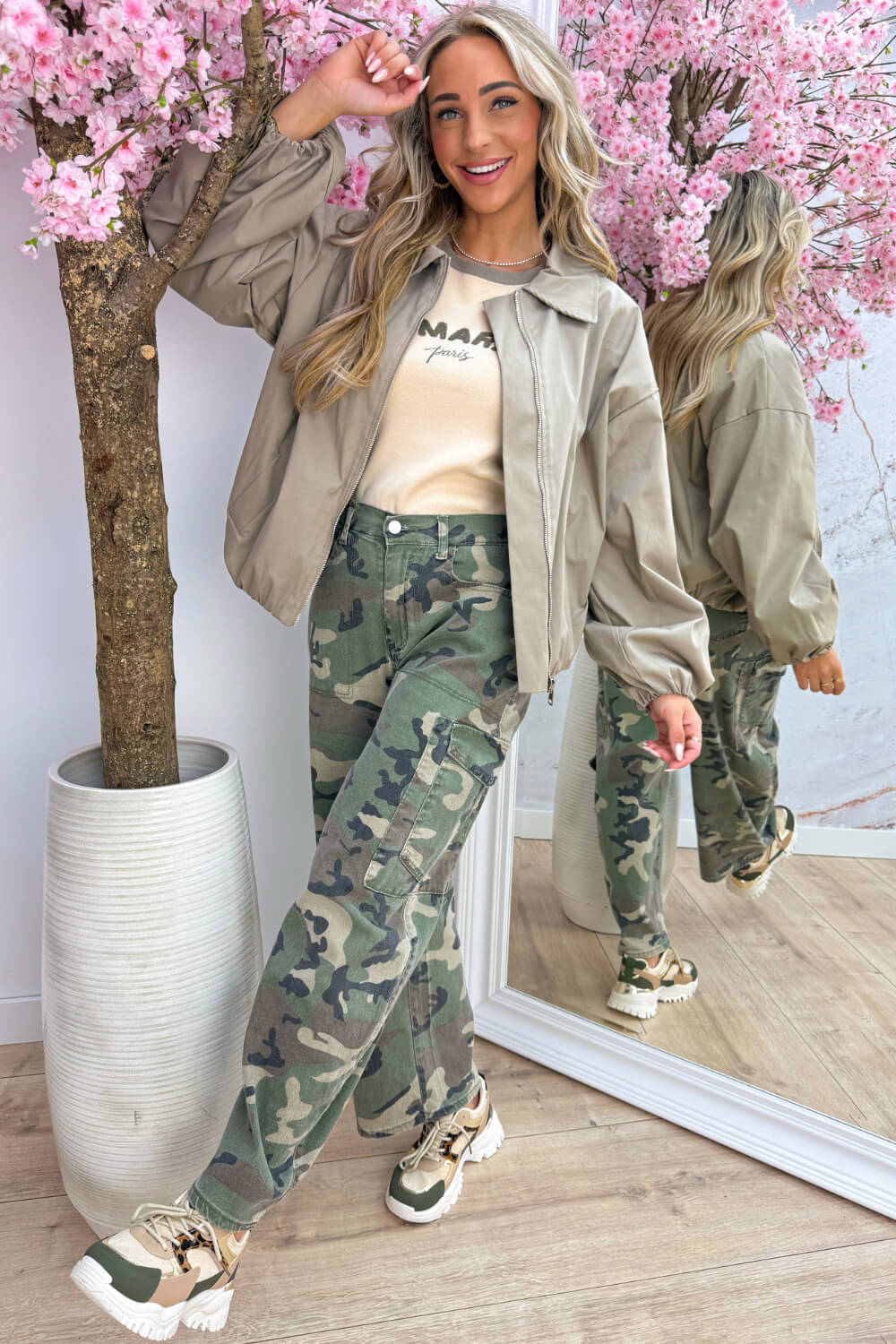 Forever favorite bomber - Taupe