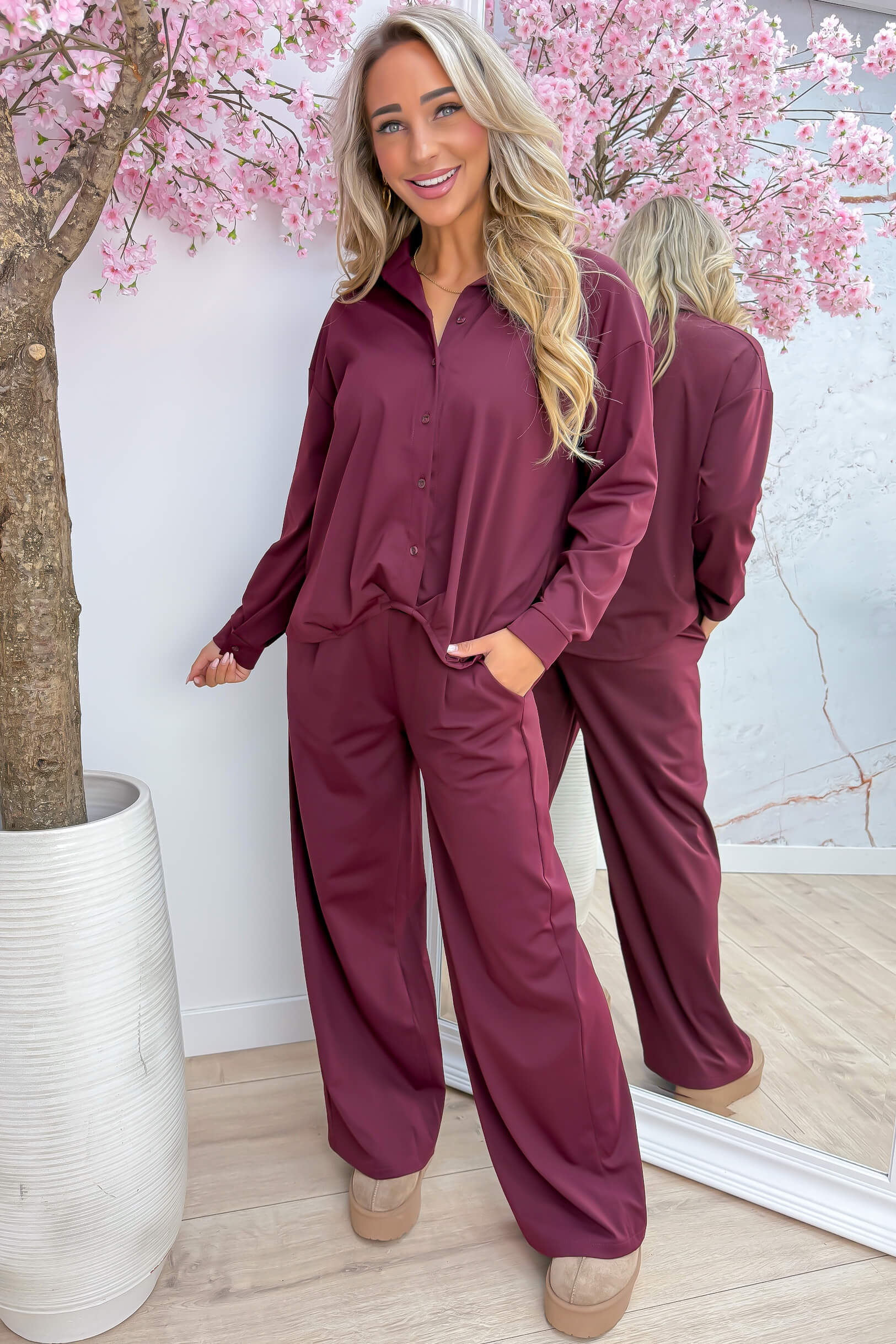 Match me if you can travel co-ord - Bordeaux