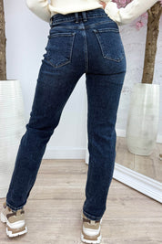 Mom jeans HM309-1 - Jeans blue