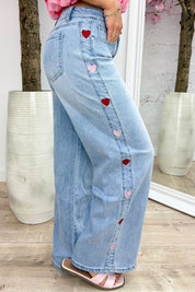 Lots of love straight leg jeans 3.0 - Jeans blue
