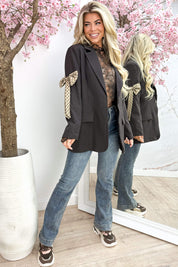 Inspired bow blazer - Bruin