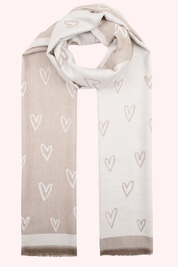 Sparkle season sjaal - Lt. beige