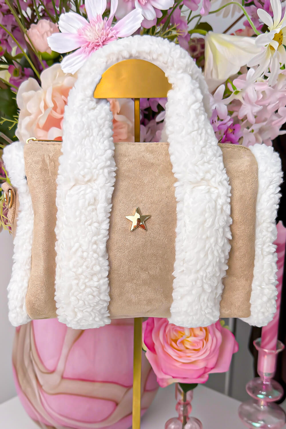 Cozy star bag - Taupe