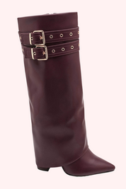 Buckle up heels - Bordeaux