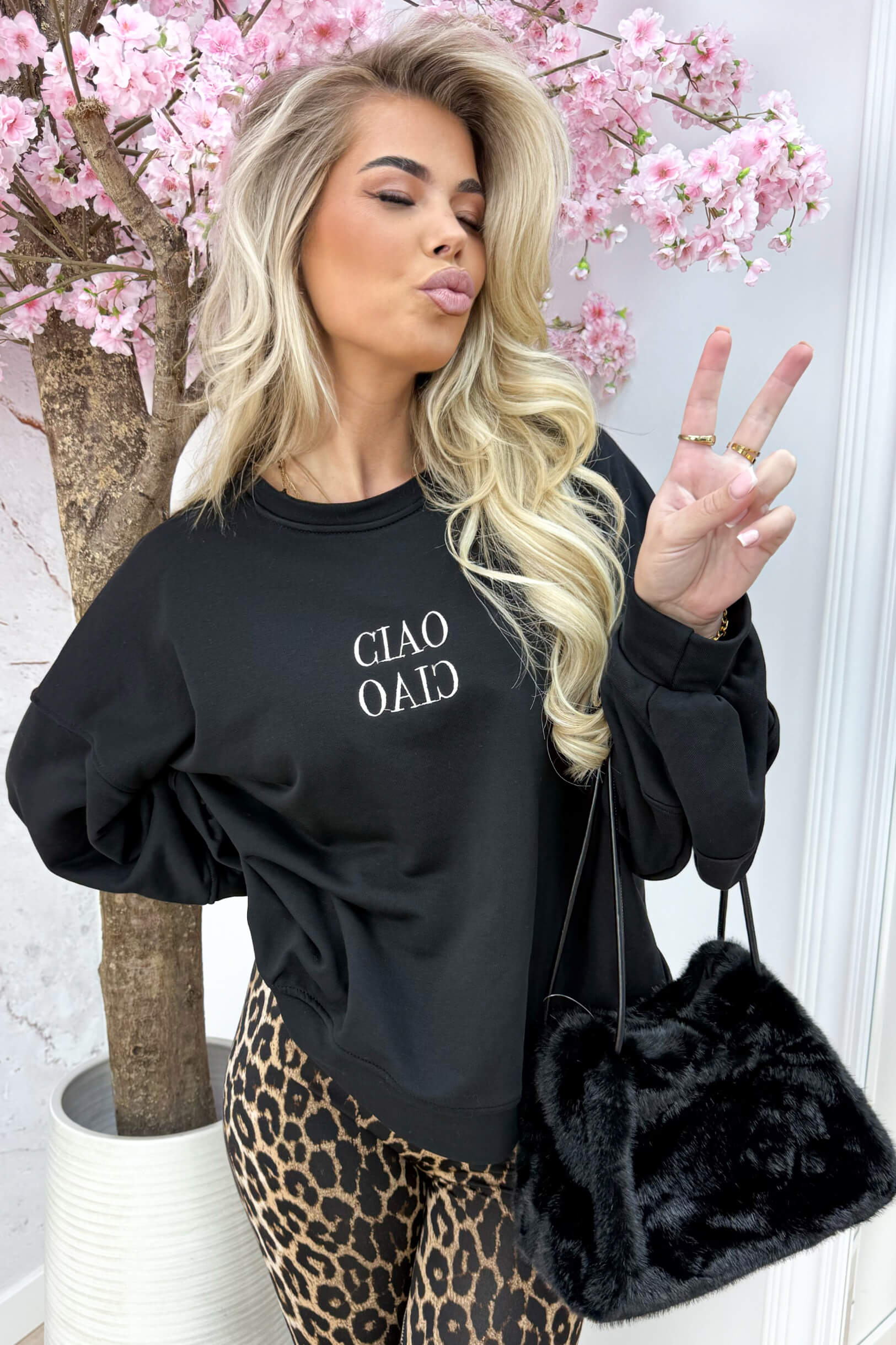 Ciao ciao sweater - Zwart