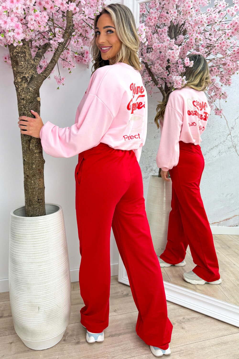 More espresso sweater - Roze