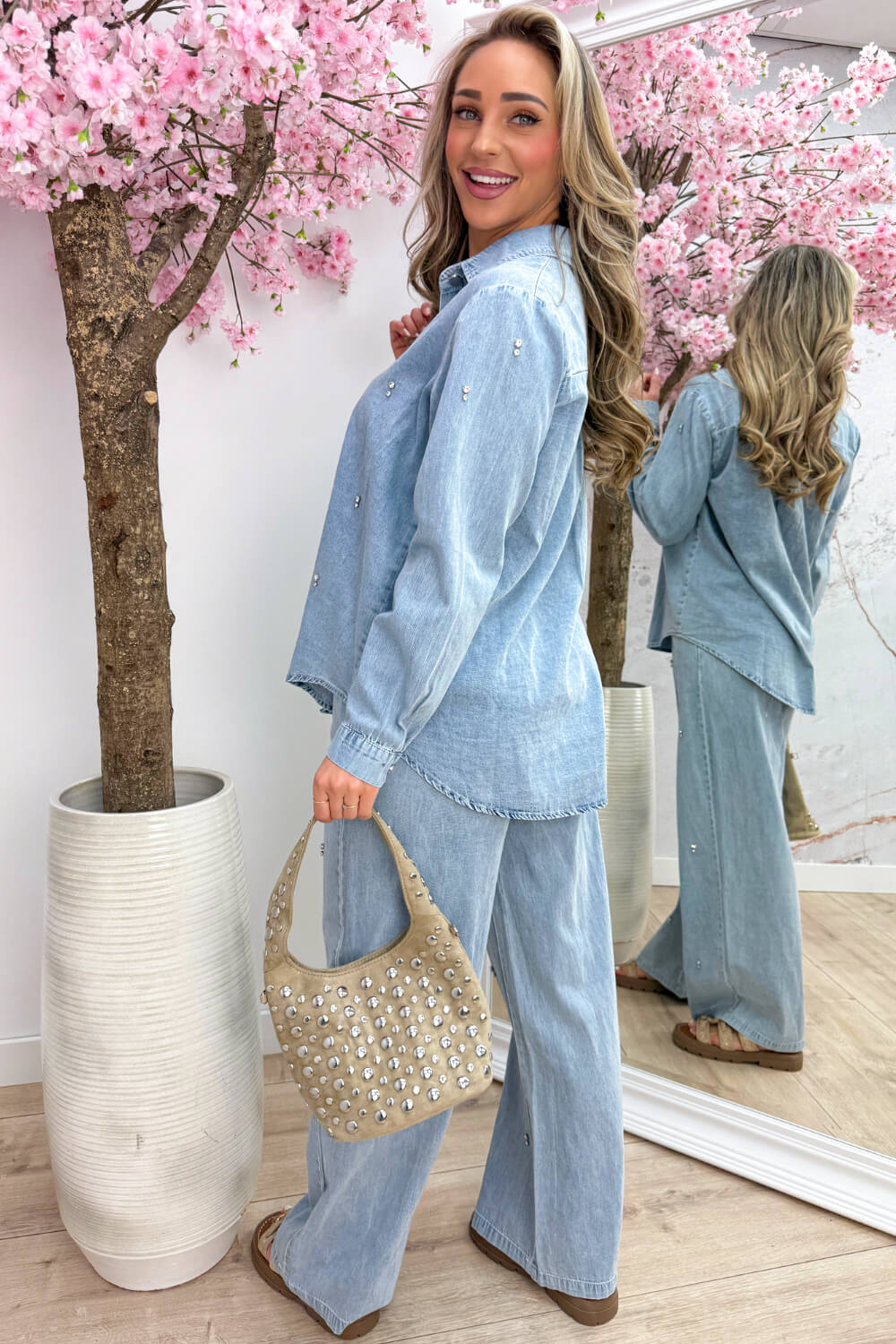 Glow like that denim co-ord - Jeans blue