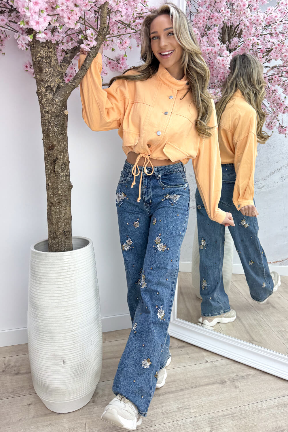 Shine bright straight leg jeans - Jeans blue