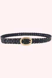 Always a cowgirl riem - Zwart