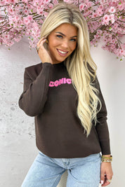 Iconic City Sweater - Brown