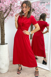 Robe toujours brillante - rouge