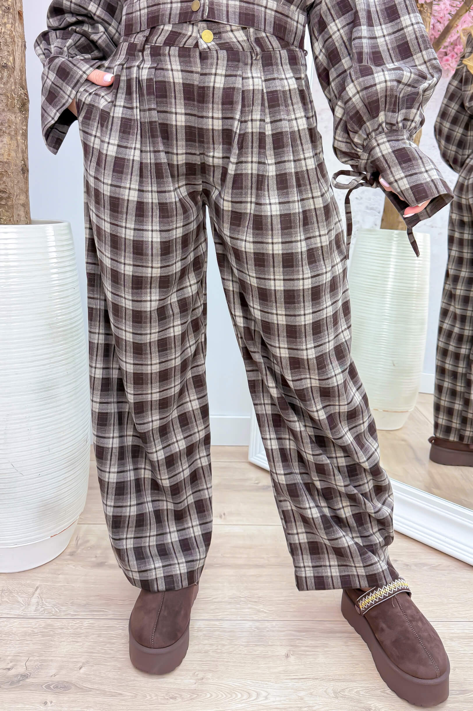 Check it twice pants - Bruin