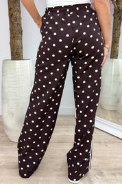 Yours to keep polkadot pantalon - Bruin