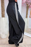On the right track pants - Zwart