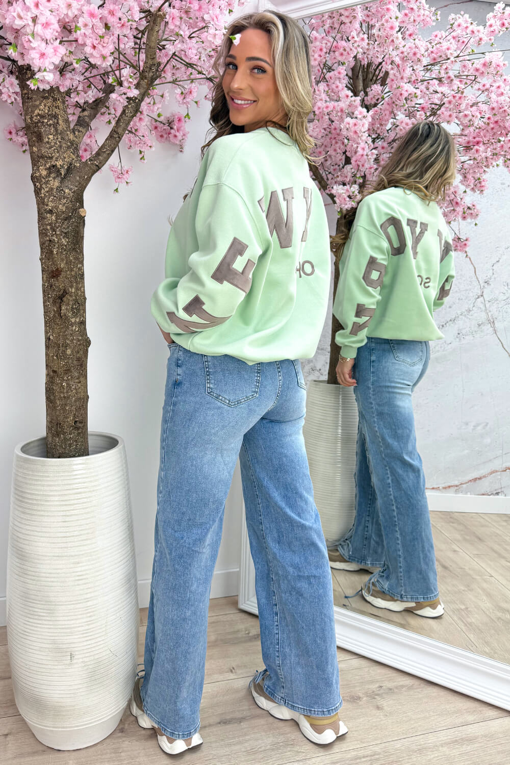 Soft NY sweater - Mint