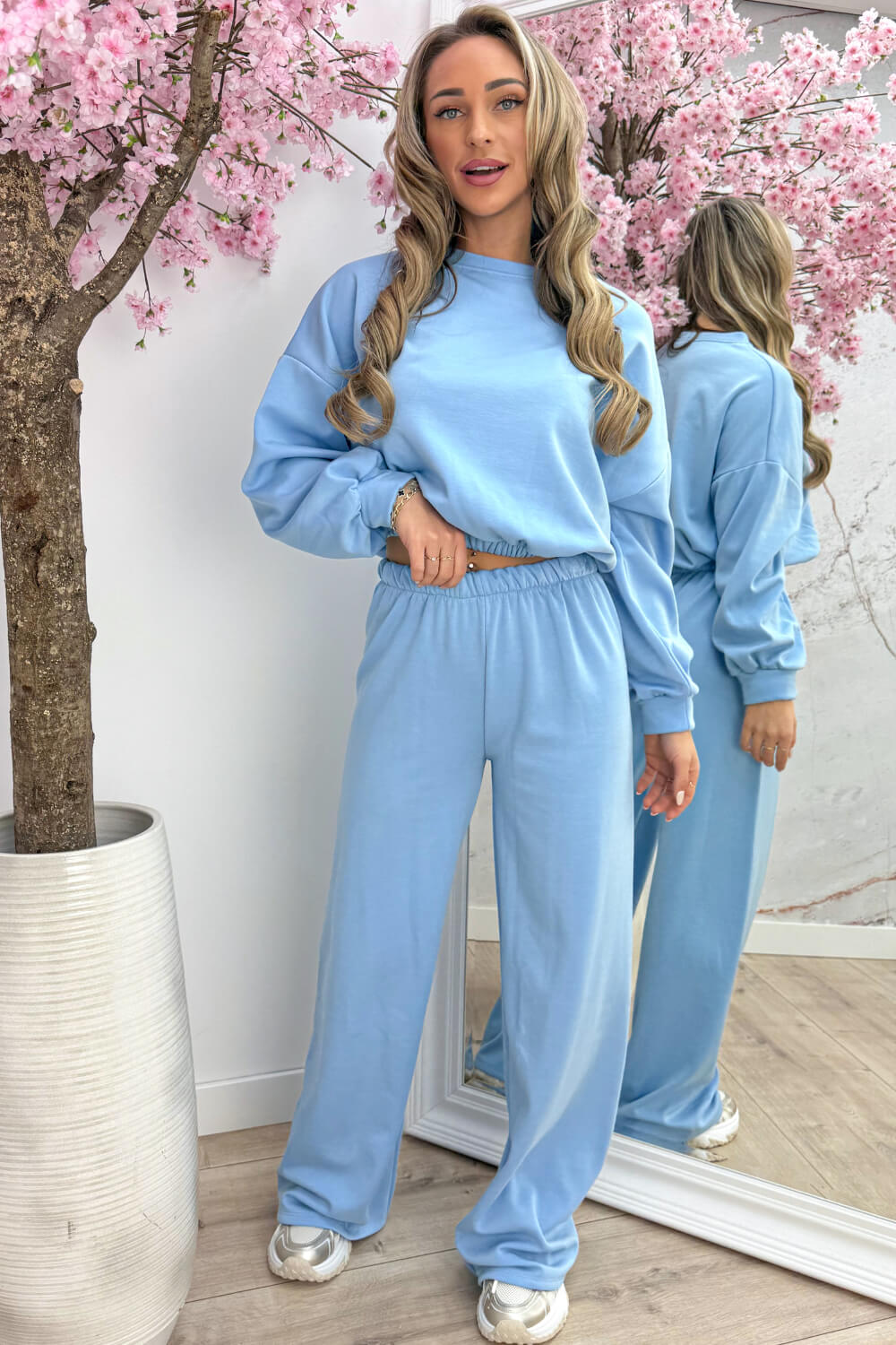 Chill moments comfy co-ord - Sky blue
