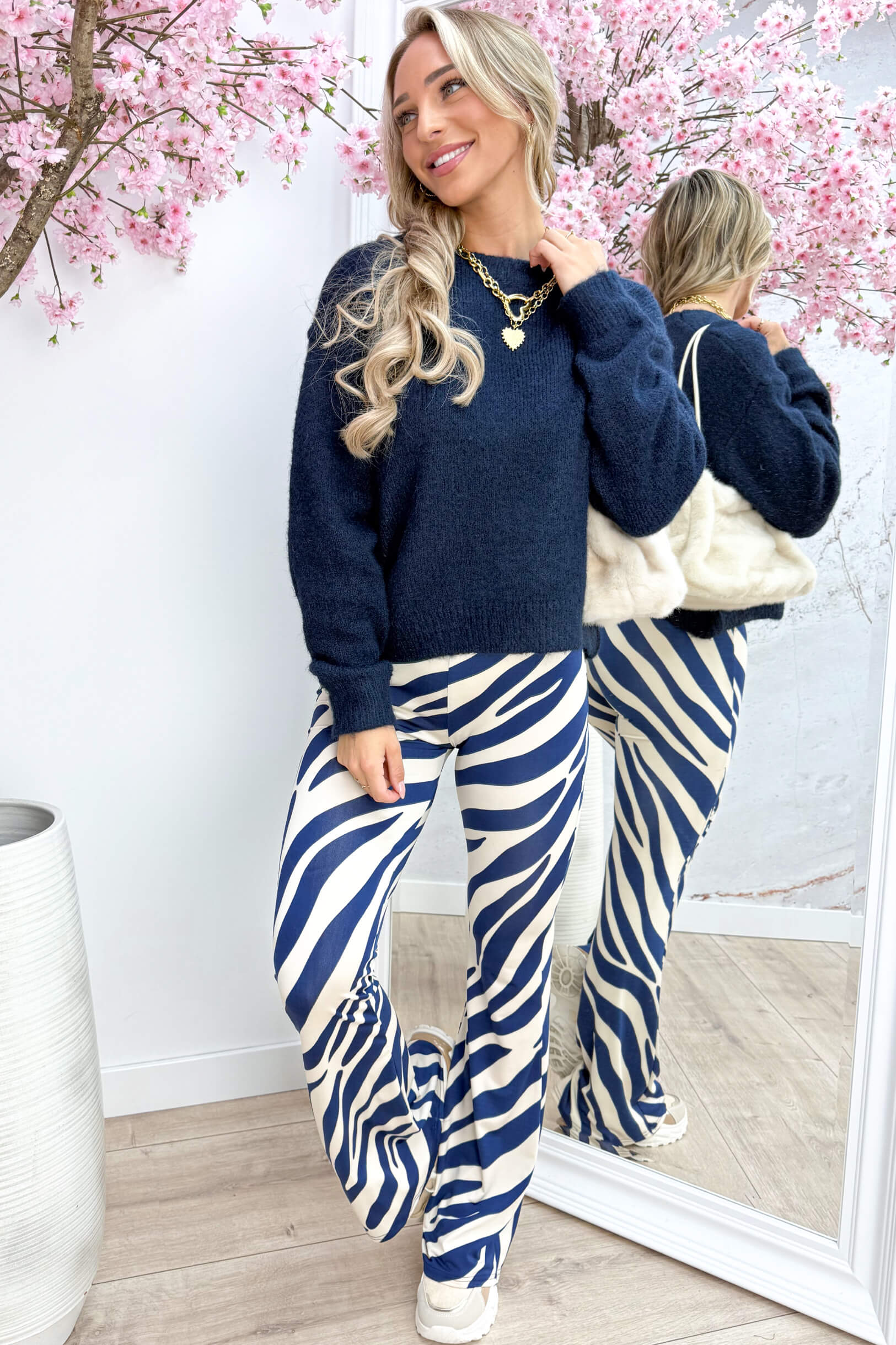 The perfect basic trui - Navy