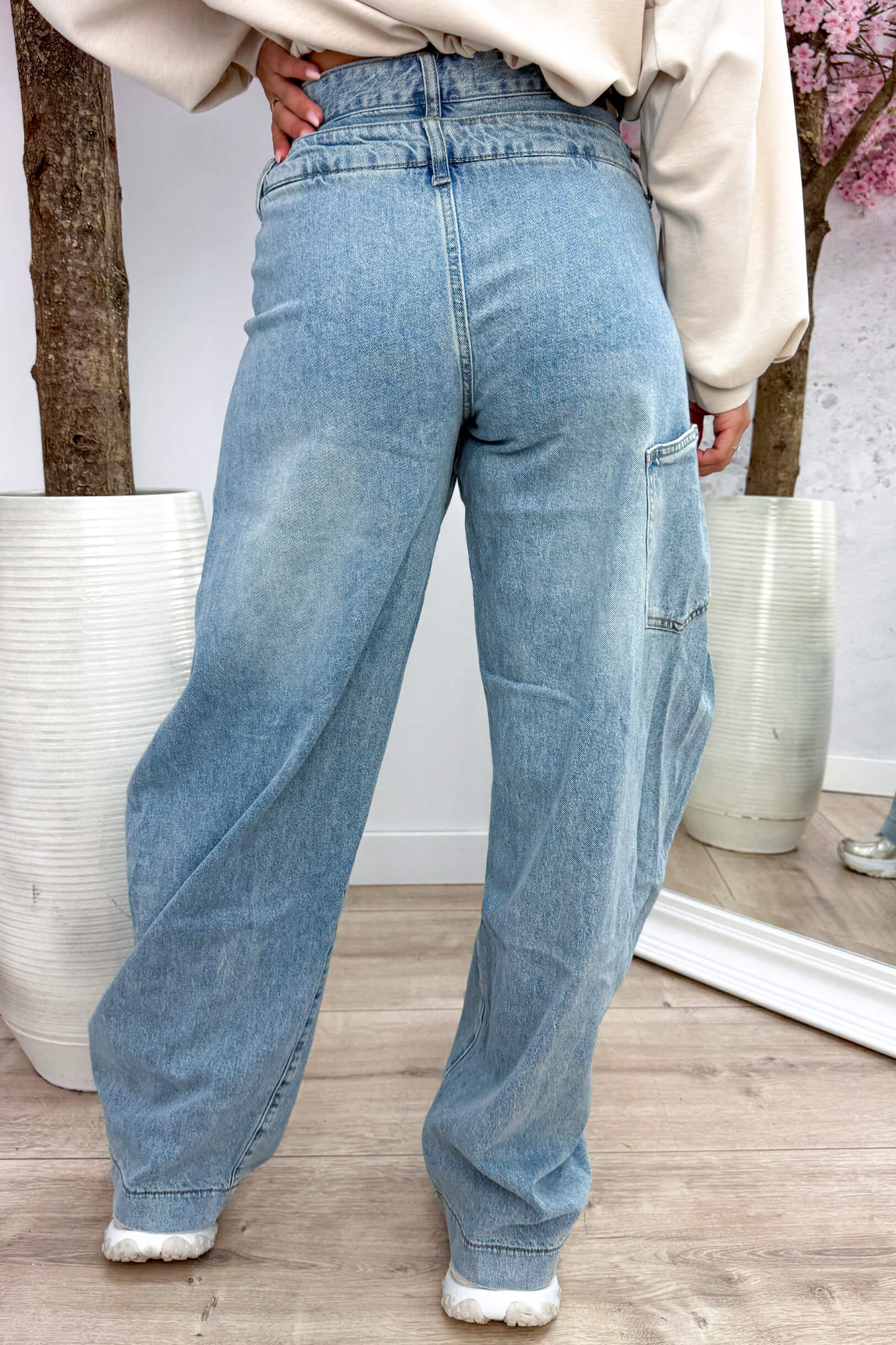 Do it different barrel jeans (Queen Hearts) - Jeans blue