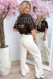 NY teddy T-shirt - Bruin