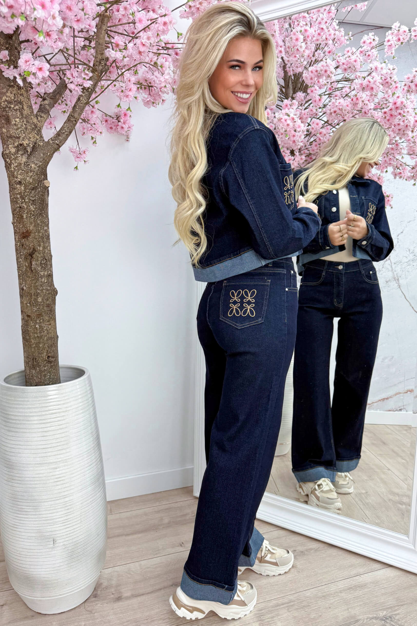 Loevy denim jacket - Jeans blue