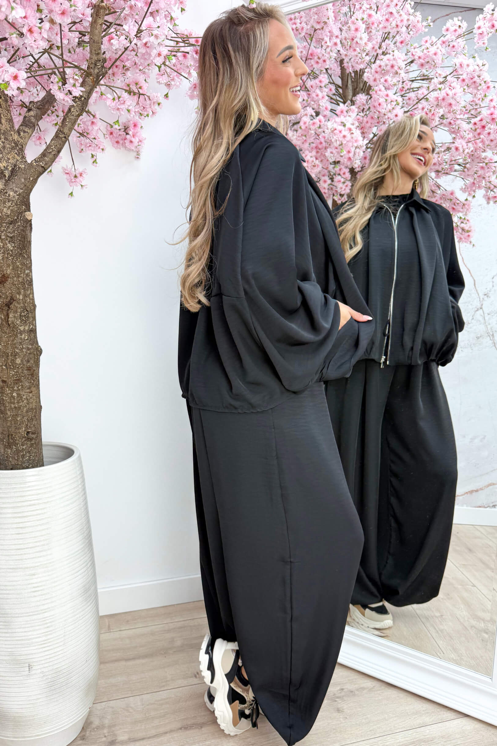 Balloon co-ord - Zwart