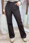 Too good wide leg jeans - Brown
