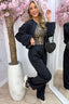 Trend alert co-ord - Black