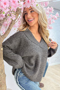 The comfy girl club trui - Bruin