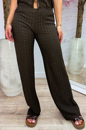 Pattern party pants - Bruin