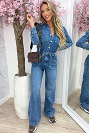 Classic denim jumpsuit - Jeans blue
