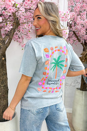 Somewhere beyond the sea T-shirt - Lt. grijs