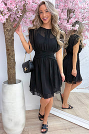 Bella dreamy dress - Zwart