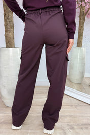 Bestseller cargo pants - Bordeaux